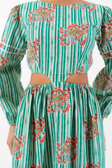 Green Zawa Dress